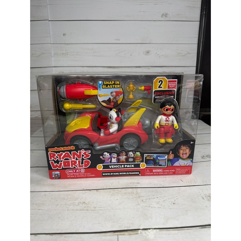 Ryan's World Titan Combo Panda Vehicle Pack Target Exclusive NEW